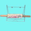 Stainless Steel Rolling Pin/Chakla Belan Holder Stand With Option Fitting Screws. 
