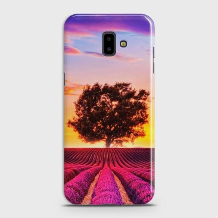 Samsung J6 Plus (J6 Prime) Cover - SkinLee HQ Hard Case - Violet Lavender Fields - SKINLEE-484-1-357-219