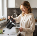 Multi-Purpose Electric Kettle High-Quality Auto Water Heater for Home & Travel Portable Boiling Kettle & Tea Pot Electric kettle. 