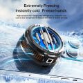 Mobile Phone Cooler Universal Magnetic Cooling Fan Case Radiator For iPhone 15 Pro Max Xiaomi 14 Portable Phone Cool Heat Sink. 