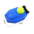 Ethereon Self-training Tennis Tool Portable Tennis Trainer Rebound Ball Set for Solo Practice Ideal for Adults Kids 2 Balls Included Solo Tennis Training Tool. 