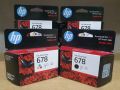 HP 678 Black & Color Original Ink Cartridge SET  (CZ107AA / CZ108AA). 