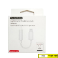 JH-002 Lightning to 3.5mm Headphone Jack Adapter Connector Supported for I Phone 7+ 8+ X 11 Pro 12 Pro max 13 Pro. 