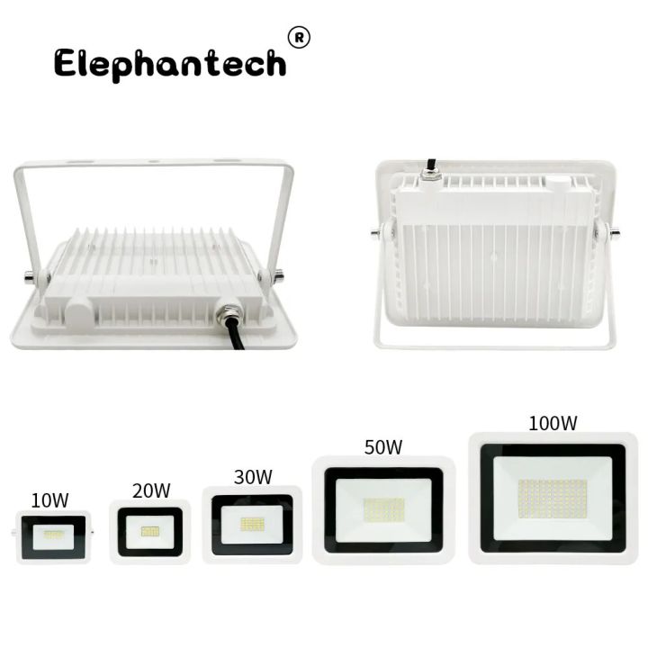 LED Flood Light Floodlights 10W 20W 30W 50W 100W LED Spotlight Outdoor IP68 Waterproof Floodlight Garden Square Street Light