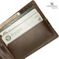 Genuine Leather Men's Purse Wallet For Men BiFold [ Compact Size ] Wallet Clasp. 