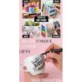 Paint Pens for Rock Painting, Stone, Ceramic, Glass, Wood, Porcelain, Mugs, Metal, Fabric, Canvas. Set of 12 Quick Dry, Permanent, Waterproof and Paint Markers Fine Tip. 