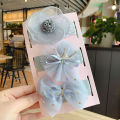 【Exclusive Offer】 3Pc/et 【Exclusive Offer】born Baby Headband Cute Lace Flower Bow Elatic Hairband Crown Kid Headwear Prince Baby Girl Hair Acceorie. 
