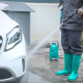 TOTAL 1200W Auto Stop High Pressure Washer with 1Set Unique Design Spray Gun and 3m High Pressure Hose TGT113026. 