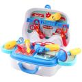 Doctor Kids Medical Center Hospital Convertible Mini Carry Case Portable Role Play Set with Accessories. 