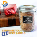 Jar Labels Printed Urdu or English 100 or 45 pcs/set 6.5x4.5cm Kitchen Jars Organizer Labels Spice Sticker Waterproof. 