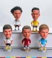 Soccer stars 7cm Height Cairo And Messi Football Mini Dolls Cartoon Player Figures Action Movable Christmas Gift For Collection. 