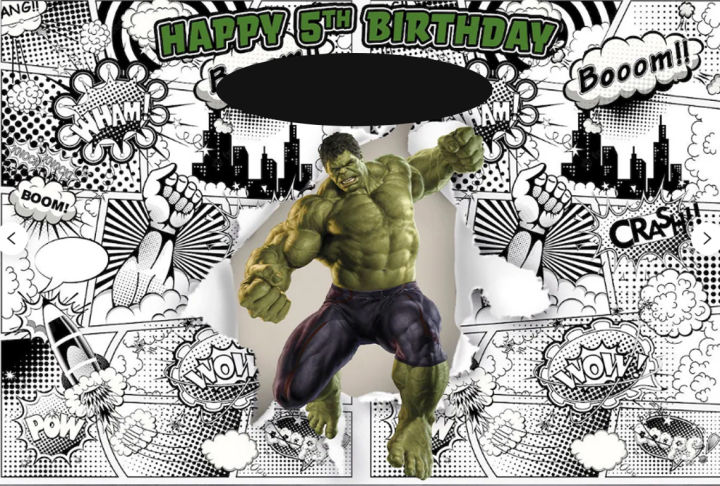 Hulk Birthday Backdrop Birthday BIRTHDAY BACKDROP / ELSA BIRTHDAY DECORATION / Birthday Backdrop / Birthday theme decoration / panaflex / backdrop curtain for birthday / birthday accessories