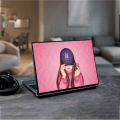 BTS lover/ BTS Art girl  Laptop Skin Vinyl Sticker Decal, 13 13.3 14 15 15.4 15.6 inch Laptop Skin Sticker Cover Art Decal Protector Fits All Laptops. 