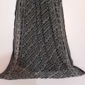 ZARDI - Chunri Printed Chiffon Dupatta For Women Ladies – Black – ZD876. 