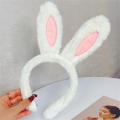 Fluffy Plush headband Stylish Cute Adjustable Cartoon hair bands Colorful Soft Furry hair hoops for Costume parties Cosplay events wear Gift for girls Hair styling accessory. 