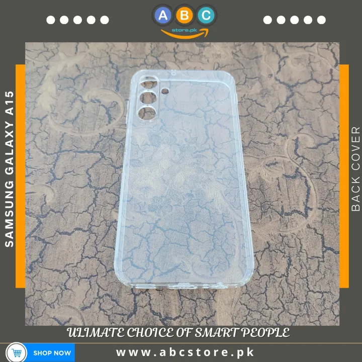 Samsung%20Galaxy%20A15,%20Soft%20TPU%20Ultra-Clear%20with%20Dust%20Plugs%20(NO%20Corner%20Bumpers)%20Back%20Cover%20for%20A15,%20SamsungA15%20-%20Image%204
