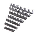1pc Nylon Pneumatic Tube Air Hose Fixing Clamp 6 Way 4/6/8/10mm/12mm Water Pipe Holder Gas Compressor Tubing Diversion Flow Clip. 