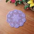 Table Mats Washable Round Beautiful Floral Placemats Coasters. 