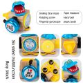 Montessori Educational Busy Activity Cube - Cute Crocodile. 