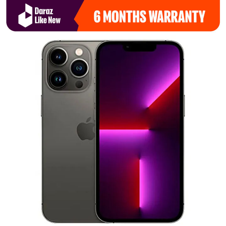 Apple iPhone 13 Pro 128GB - NON PTA Factory Unlocked (FREE CHARGER & COVER) - Daraz Like New Phones