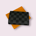 Original LV-303 Leather Money Clip and Card Holder Wallet for Women. 