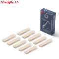 KOKKO 10 PCs Bb Tone Tenor Saxophone Reeds Strength 2.0 2.5 3.0 Professional Sax Reeds Thinner Reed Tip For Sax Clarinet Beginner Player. 