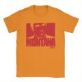 Scarface Montana Face T-Shirt Men Funny Pure Cotton Tees Round Collar Short Sleeve T Shirts Printed Tops. 