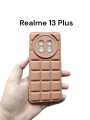 Realme 13 Plus 5G Back Cover Soft Puffer Down Jacket Camera Protection Phone Case Realme 13 Plus 5G. 