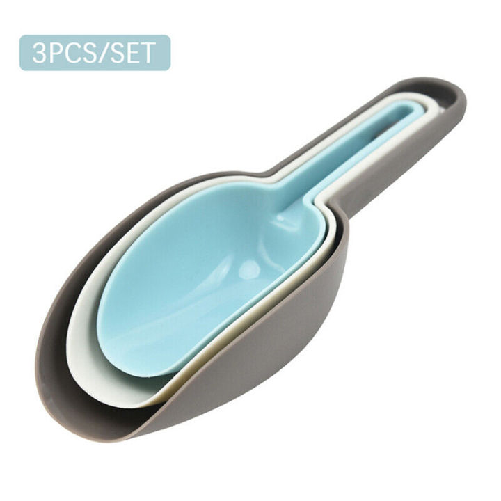 Pack%20Of%203%20Pcs%20Plastic%20Measuring%20Spoon's-%20Scoopers%20for%20Containers-%20%20Flour%20Grain%20Candy%20Coffee%20Bean%20Ice%20Scoops%20Shovel%20Party%20Buffet%20Tools-%20%20Multi%20Use%20Sturdy%20Ice%20Scoop-%203%20Different%20Size's%20Spoon's%20-%20Image%203