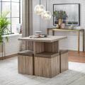 Dining room set / Table With Stools / Dining Table Stools / Coffee Table With Stools / Dining Room Set. 