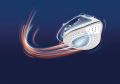 Tefal Easygliss Durilium Airglide Soleplate Steam Iron, 2400 Watts, Blue/White, FV5715M0. 
