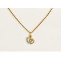 Golden Locket with Chain for Girls and Womens. 