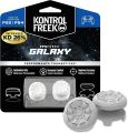 Galaxy Kontrol Freeks FPS Thumb Grips Tips Freek Galaxy Thumb Sticks For Ps4 / Ps5 Playstation 4 Playstation 5 Controller - White. 