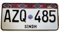 Number plate, license plate made with original chemicals for long-lasting colors. 