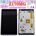 【3C VictoryEagle Store】STARDE LCD For Asus ZenPad C 7.0 Z170MG LCD Display Touch Screen Digitizer Assembly Frame Z170 MG LCD Replacement. 