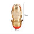 Adjustable Atomizing Sprinkler Nozzle Spray Brass Sprinkler Head Misting Nozzle Garden Watering. 