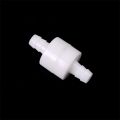 8mm 1/4" White Plastic One Way Inline Check Valve For Fuel Diesel Gas Liquid Air Cuilei. 