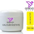 CALCIUM ACETATE FOOD GRADE- 100 GRAMS. 