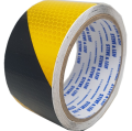 Yellow Black Reflective Safety Tape Sizes Available in Description. 
