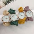 ins style creative ribbon watch hair band personality fashion junior high school students quartz watch factory direct sale stock. 