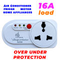 Fridge Refrigerator Freezer Water Dispenser 16A 220V Amin Over And Under Voltage Protective Device Protector Protection Relay Breaker. 