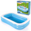 Bestway 54006 Family Rectangular Inflatable Pool, 262 x 175 x 51 cm. 