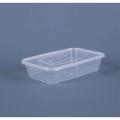 PACK OF 10 DISPOSIBLE 500 ML PLASTIC BOX WITH MICRO WAVE OVEN USE. 