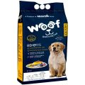 Woof Puppy Food 3Kg - Chicken and Fish Flavor - Premium Dog Food. 