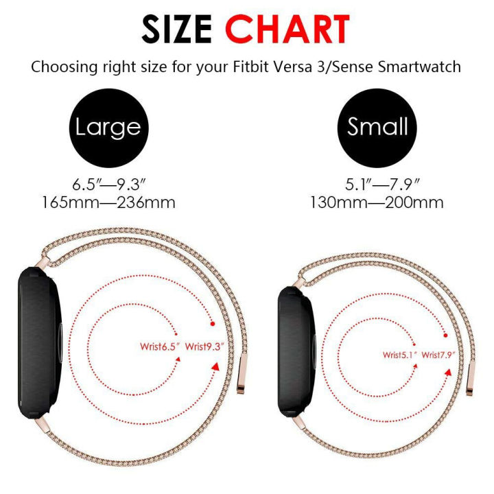 Stainless%20Steel%20Magnetic%20Loop%20Watch%20Band%20For%20FITBIT%20Versa%203%20and%20FITBIT%20Sense%20Smart%20Watch%20FITBIT%20Watch%20Band%20-%20Image%206