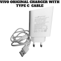 Vivo Original Charger With 6 Ampere Type C cable Compatible For Vivo And Other Android which  supports type c cable. 