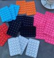 Silicone Suction Pad Phone Holder Self-Adhesive Double Side Rubber Mat | Adhesive Rubber Suction Holder Silicon Square Silicon Pad For mobile phone. 