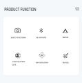 Phone Holder Wireless Selfie Stick Tripod 360 Degree Rotation Support For iPhone Xiaomi Samsung Mobile Phone Live Video Stand. 