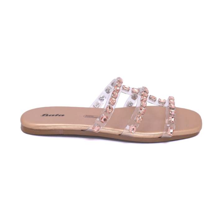 Bata%20Beige%20Chappals%20For%20Women%20-%20Image%202