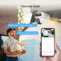 Ezviz 4+4 mp HB90 Dual Kit with Solar Panel Battery Powered Wireless Wi-Fi IP Camera Outdoor Pan/Tilt Security CCTV Camera | AOV Mode 2.0 | Human & Vehicle Shape Detection | Color Night Vision | Weatherproof | Two-Way Talk | Supports Up to 512GB Storage. 